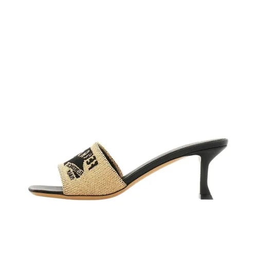 Ferragamo Слипоны Женские Бежевые