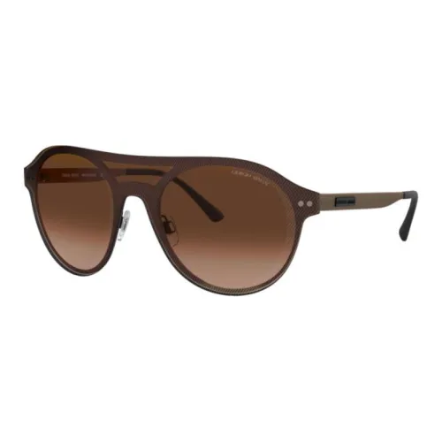 GIORGIO ARMANI Aviator Солнцезащитные очки Женские Коричневый