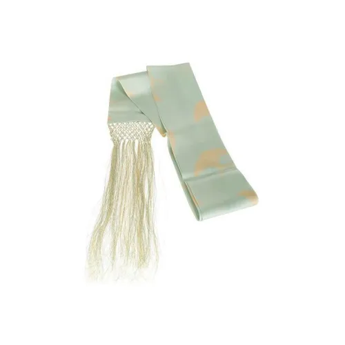 DRIES VAN NOTEN Вязаные шарфы Женские Циан