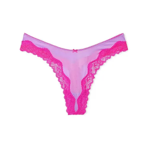 Victoria's Secret Victoria's Secret Розовый Tease Hh Нога SP Tg Panty Pe Нижнее белье Женские 1 шт Фуксия