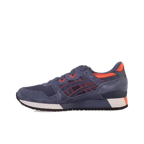 ASICS Gel Lyte 3 Устойчивый к истиранию Дышащие Низкие Беговые кроссовки Унисекс Черный Синий