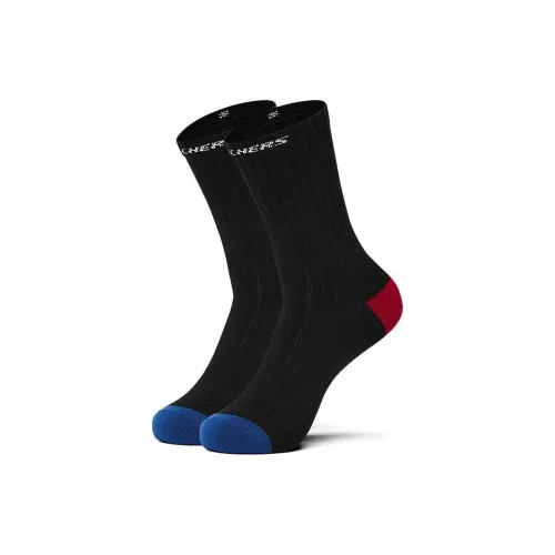 Skechers Носки Crew Унисекс 2 упаковки угольно-черный