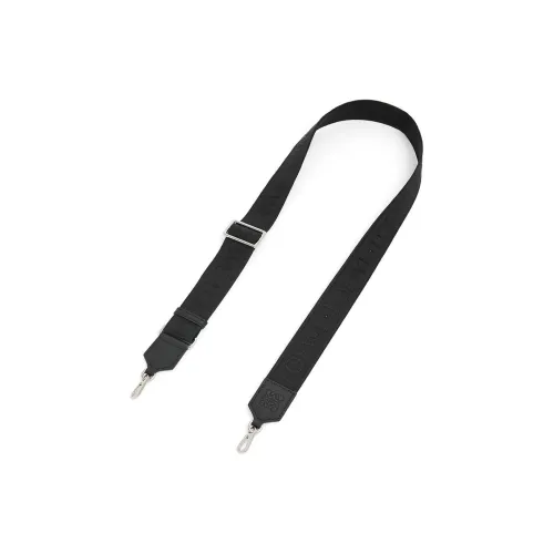 LOEWE Anagram Жаккард с коровьей кожей сумка ремень женский черный