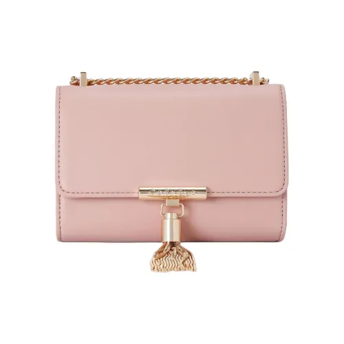 Kurt Geiger London Кожа Портативная Сумка через плечо Сумка на плечо Мини Женская Розовая