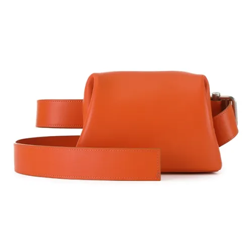 OSOI PECAN BROT Коровья кожа Сумка на плечо Маленькая Женская Морковный Красный