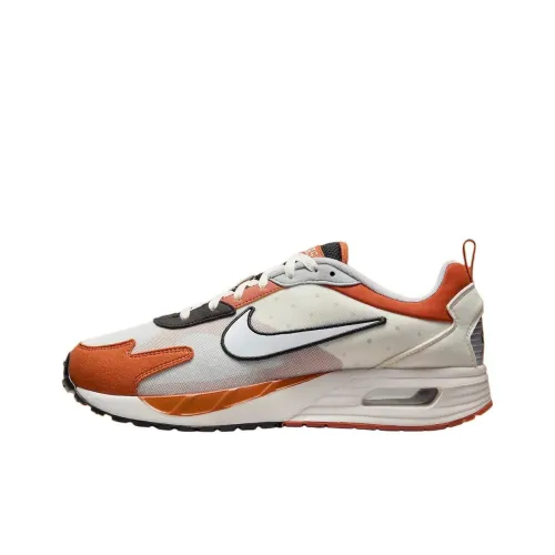 NCAA x Nike Air Max Solo Abrasion Resistant Дышащий Низкий Топ Повседневная Обувь Мужская Белый Коричневый