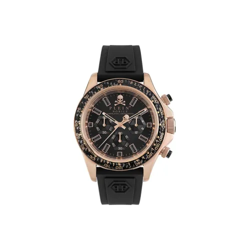 PHILIPP PLEIN Кварцевый механизм Мужские часы 43,5мм*52,5мм Черный