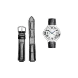 Двусторонний натуральная кожа ★ Черный-Серебряный шпилька