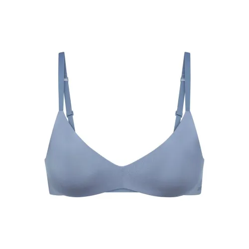 SKIMS Беспроводной FORM PUSH UP Plunge Бюстгальтер Женский 1 Пачка Сланец Сланец