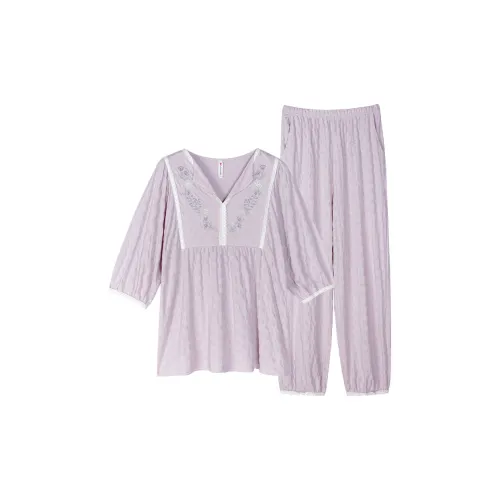 Song Qianya Пижамный комплект женский фиолетовый