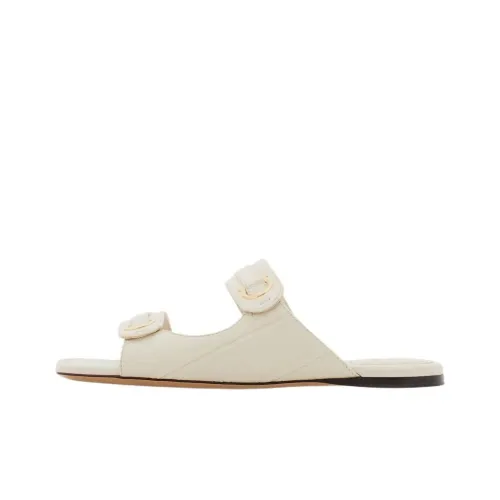 Ferragamo Gancini Слипоны Женские Белые