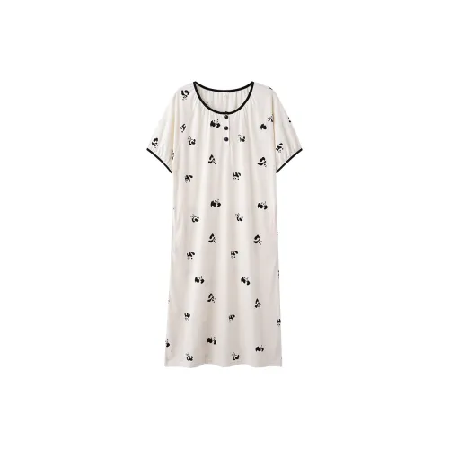 The Story Of The Flower Season Ночная сорочка Женская Белая