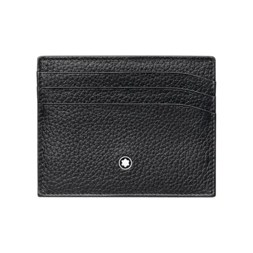 MONTBLANC Meisterstuck GRAIN LEATHER Держатель для карт Мужской Черный
