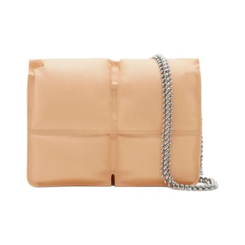 Burberry Lambskin Crossbody Bag Shoulder Bag Women's Peach