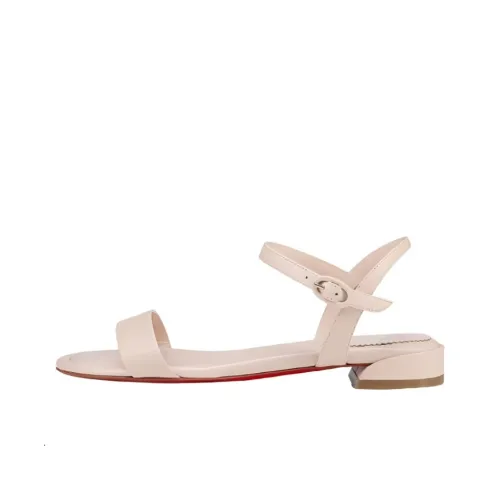 CL LUBOTING One Ремешок Сандалии Женские Экрю