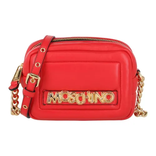MOSCHINO Lambskin Сумка через плечо Женская Красная