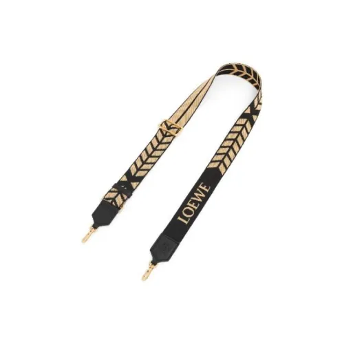 LOEWE Ткань Сумка Ремень Женский Натуральный и Черный