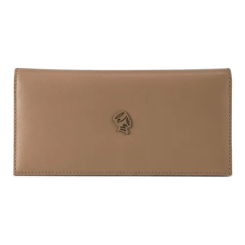 PORTER Fine Коровья крупнозернистая кожа Кошелек Унисекс Коричневый