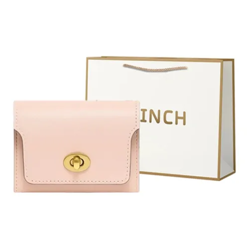 BRINCH ПУ (полиуретан) Держатель для карт кошелек Стандартный Женский Розовый Красный Синий Экрю