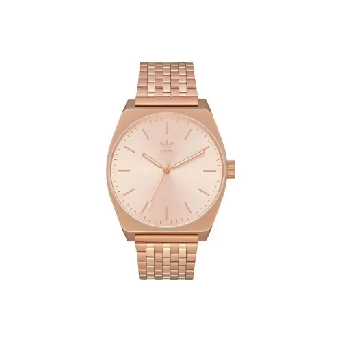 Adidas Кварцевые часы механизм ремешок из нержавеющей стали 38 мм розовое золото циферблат унисекс модель Z02 897 00