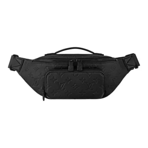 LOUIS VUITTON Кожа Бананка Мужской Черный