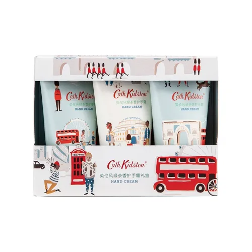 Cath Kidston Британский стиль Зеленый чай Hand Крем Набор Увлажняющий Смягчающий Устойчивый к растрескиванию 30г*3
