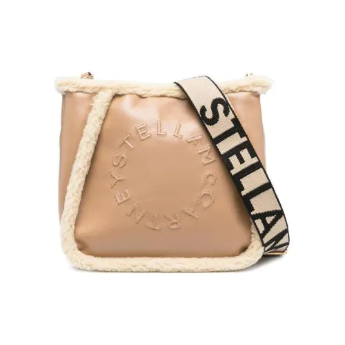 Stella McCartney Сумка через плечо из ткани женская умбра