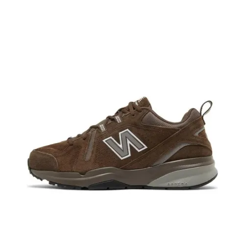 New Balance NB 608 V5 Амортизация Покрытие Низкий Верх Тренировочные Кроссовки Мужские Коричневые