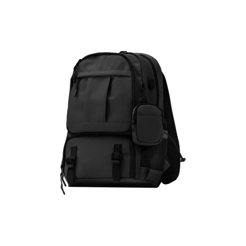 Explorers Полиэстер Рюкзак Стандартный Мужской Черный Серый