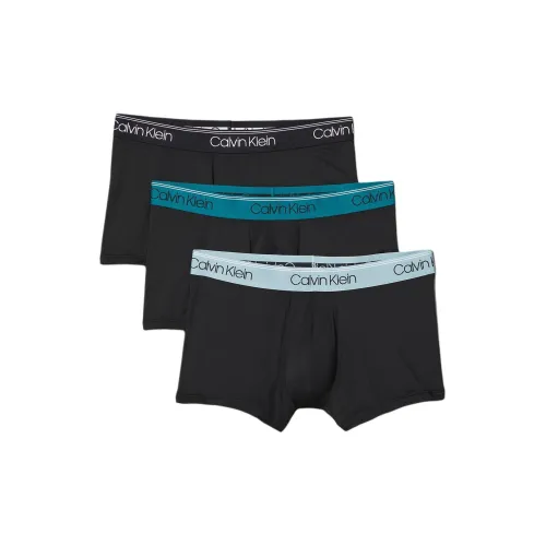 CALVIN KLEIN Boxers Мужские 3 упаковки Черный