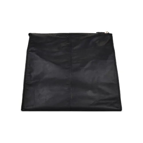 THE ROW Клатч из коровьей кожи стандартный женский черный