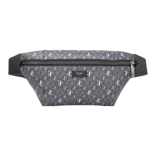 Jimmy Choo Кожа Бананка Мужской Серый