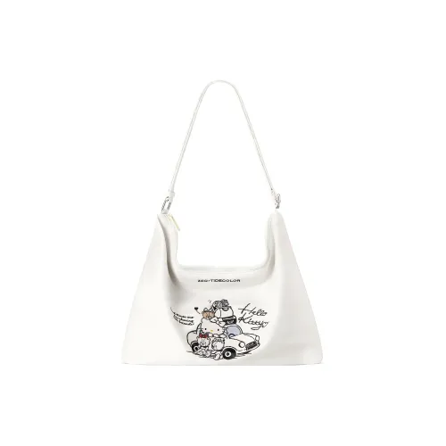 Sanrio Полиэстер Сумка через плечо Большая Женская Экрю