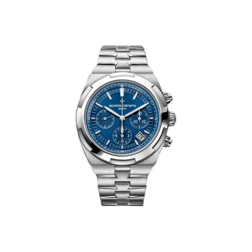 VACHERON CONSTANTIN Автоматический Механический Мужской Часы Longitudinal and Lateral Collection OVERSEAS 42,5 мм Синий