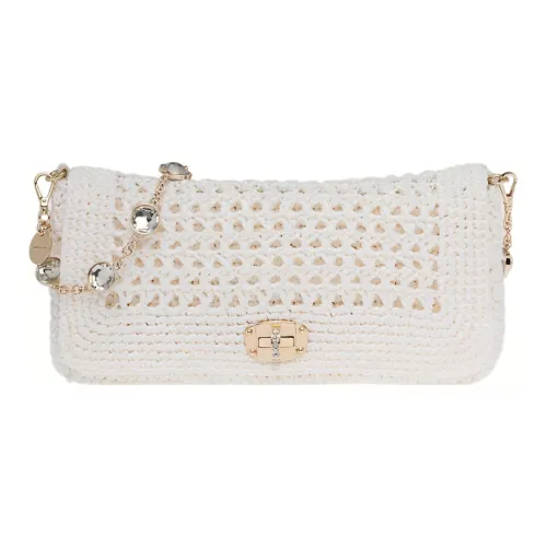 MIU MIU Солома And Прутья ивы Сумка сумка через плечо Женская Белая