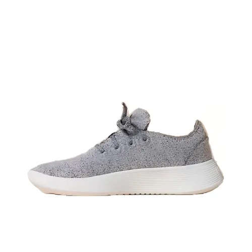 Allbirds Wool Runner Амортизация Износостойкий Низкий Топ Повседневная Обувь Унисекс Серый