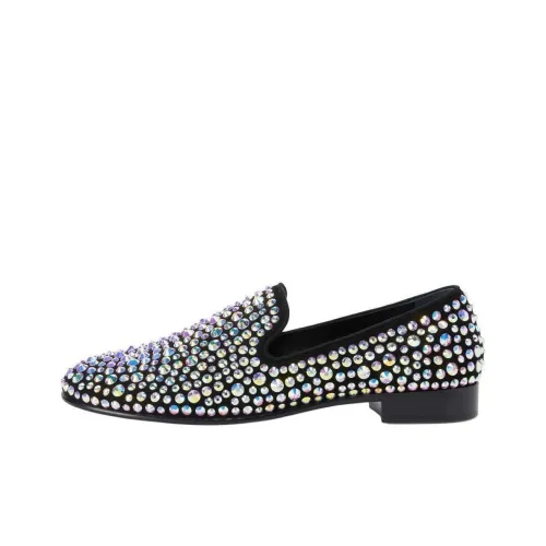 Giuseppe Zanotti GZ MARVIN Caleido Лоферы 1,5 см Мужской Черный