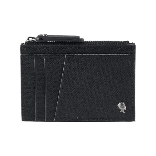 PORTER Leather Монетница Унисекс Черный