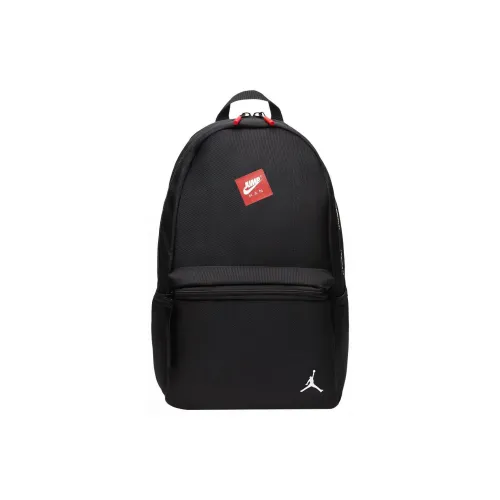 Jordan Polyester Backpack Standard Unisex Black Джордан Полиэстер Рюкзак Стандартный Унисекс Черный