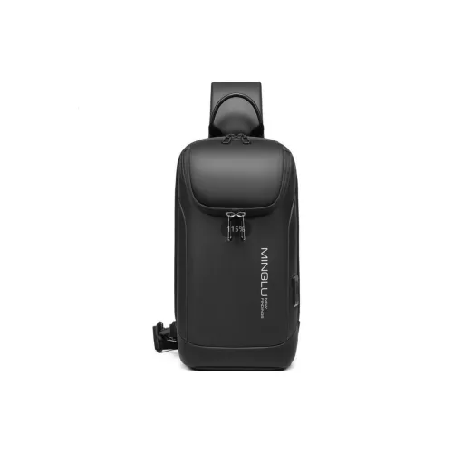 MingLu Слинг-сумки Черный Унисекс