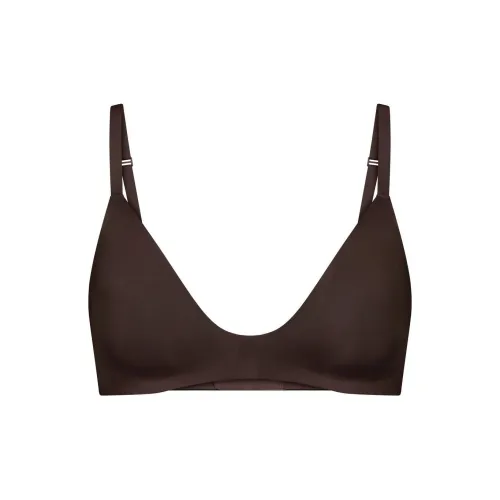 SKIMS Беспроводной FORM T Рубашка Demi Бюстгальтер Женские 1 Пачка Эспрессо Эспрессо Цвет