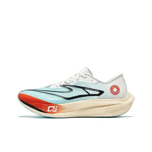 Erke Shock Absorbers Отскок Низкий Топ Углеродная Пластина Технология Марафон Гонки Беговые Кроссовки Мужской Starfire Цвет