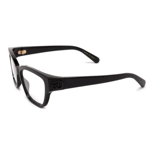 GUCCI Ацетат Оправа для очков "Кошачий глаз" Женская Черная