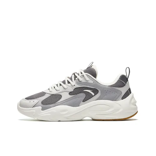 ANTA Casual Низкий Топ Дымчатый Синий Серый Мужской
