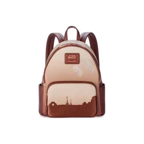 Disney Полиуретан Рюкзак Мини Унисекс Коричневый