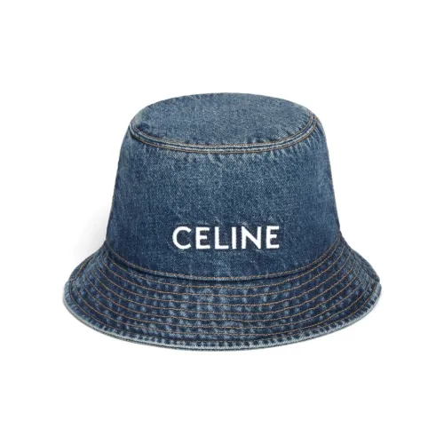 CELINE Хлопок Полиэстер Ведрообразные Шляпы Мужские