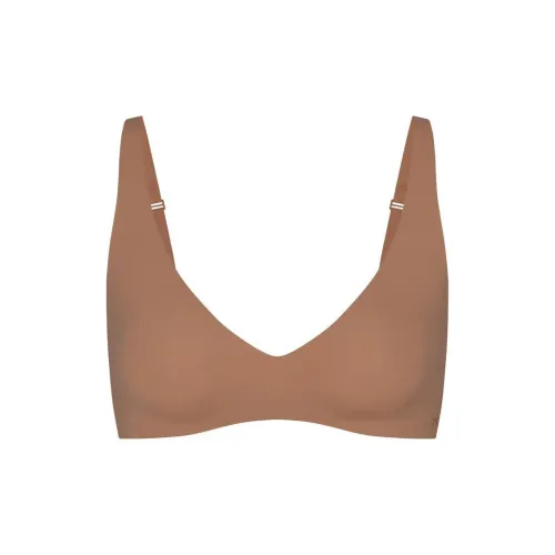 SKIMS NAKED Plunge BRALETTE Бюстгальтер Женский 1 Пачка Sienna Земля Желтый