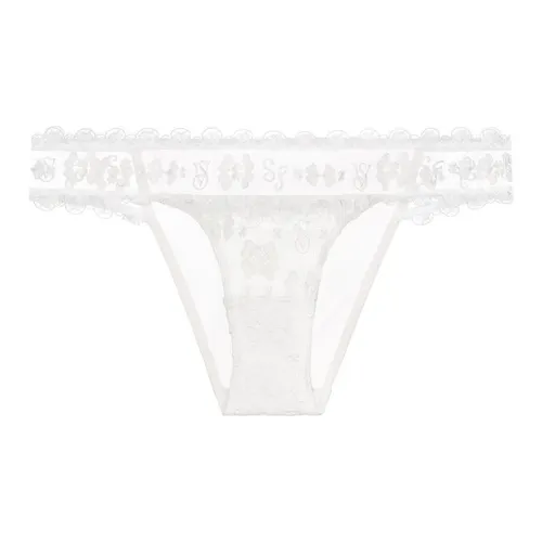 Victoria's Secret VICTORIA'S Secret x SUSAN FANG SS24 Трусики-бикини Женские Белые