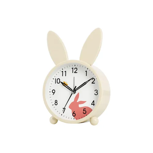 HENSE Кварцевый механизм Металл Будильник Унисекс Белый циферблат HA19