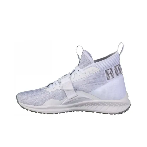PUMA Ignite Evoknit 2 MID Топ Повседневная обувь Мужская Белая